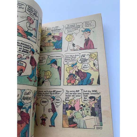 Dennis The Menace "Pocket Full Of Fun!" No. 13 Comic Book By Hank Ketcham - Picture 6 of 14